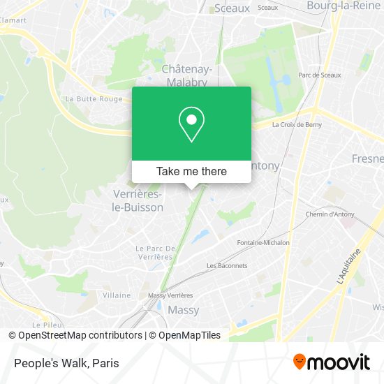 Mapa People's Walk