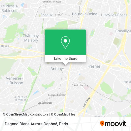 Degand Diane Aurore Daphné map