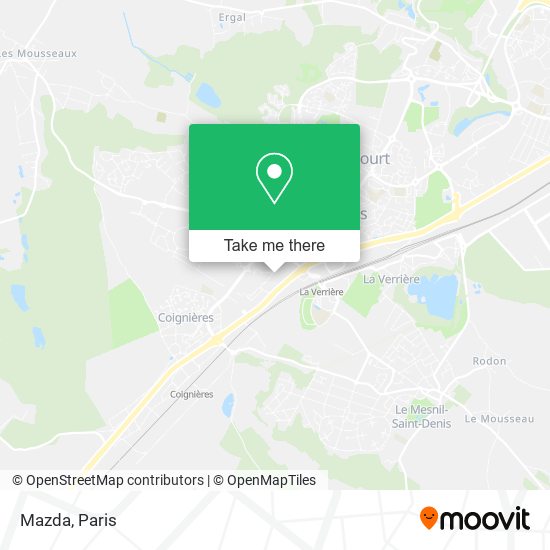 Mazda map