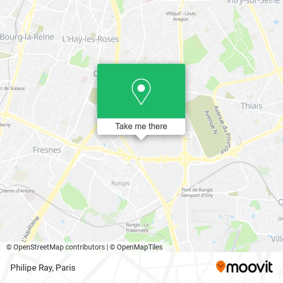 Philipe Ray map