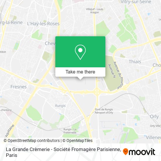 La Grande Crèmerie - Société Fromagère Parisienne map