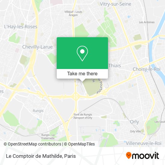 Le Comptoir de Mathilde map