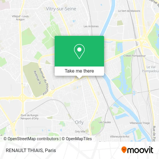 RENAULT THIAIS map