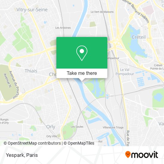 Yespark map