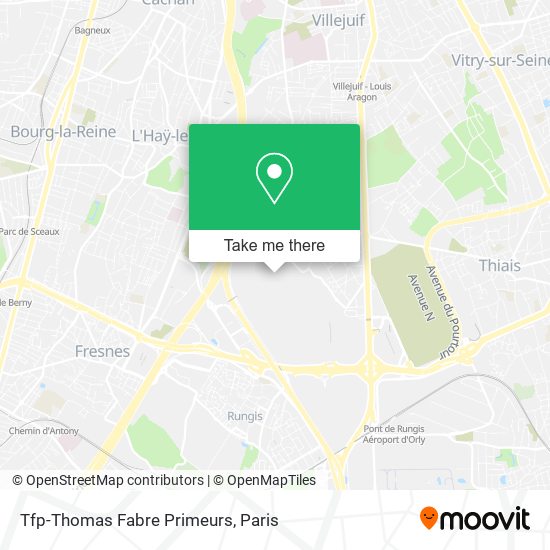 Mapa Tfp-Thomas Fabre Primeurs