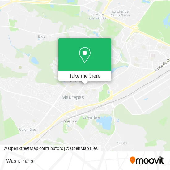 Wash map