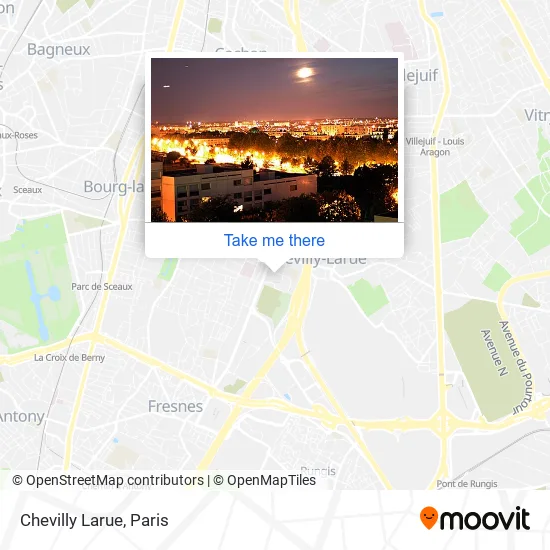 Chevilly Larue map