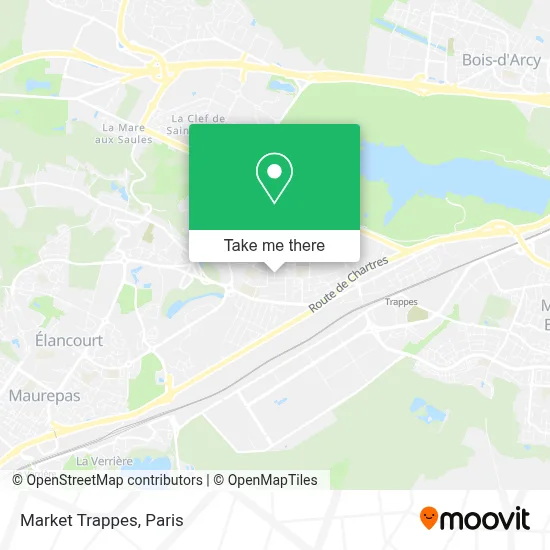 Market Trappes map