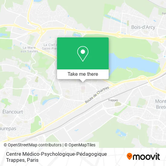 Centre Médico-Psychologique-Pédagogique Trappes map