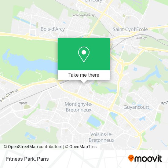 Fitness Park map