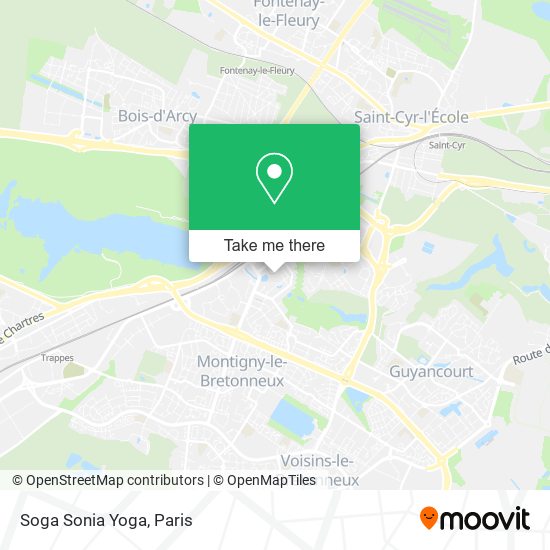 Soga Sonia Yoga map