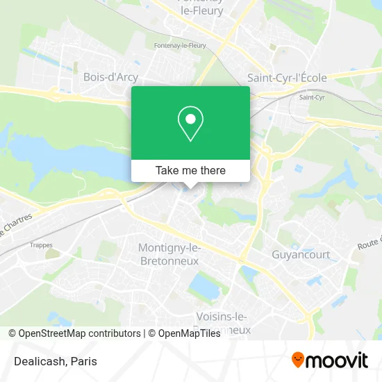 Dealicash map