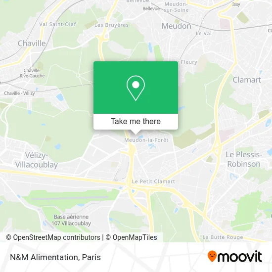 N&M Alimentation map