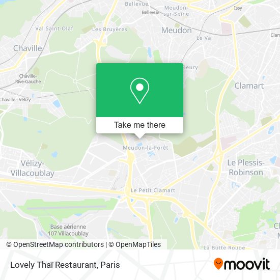 Lovely Thaï Restaurant map