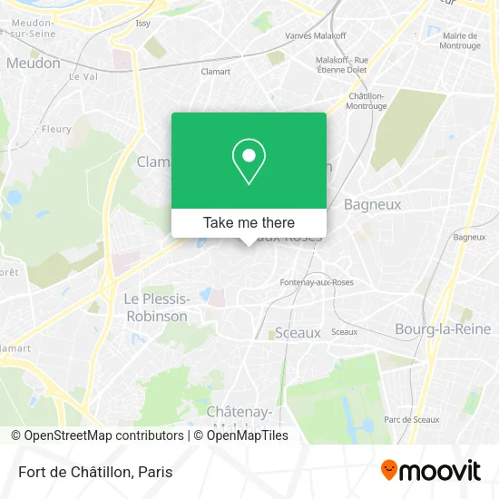 Fort de Châtillon map