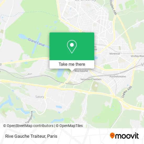 Rive Gauche Traiteur map