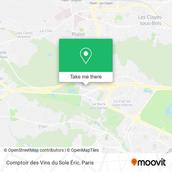 Comptoir des Vins du Sole Éric map