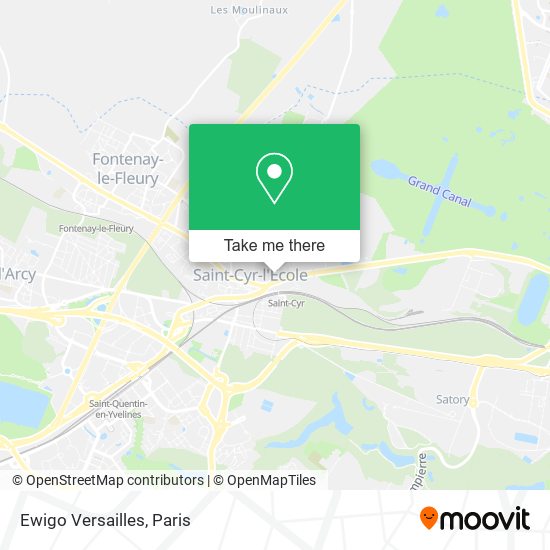 Mapa Ewigo Versailles