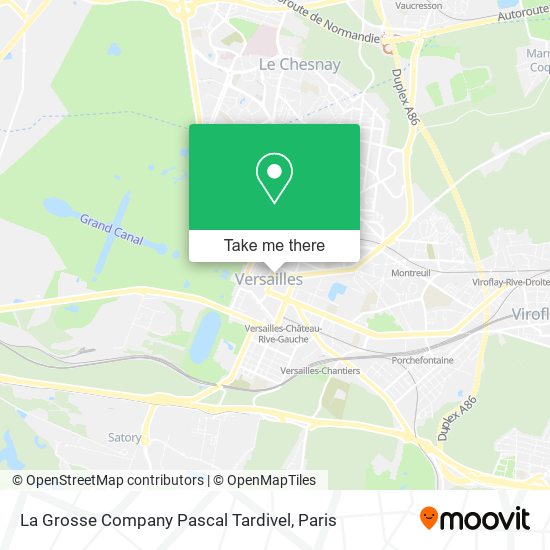 Mapa La Grosse Company Pascal Tardivel