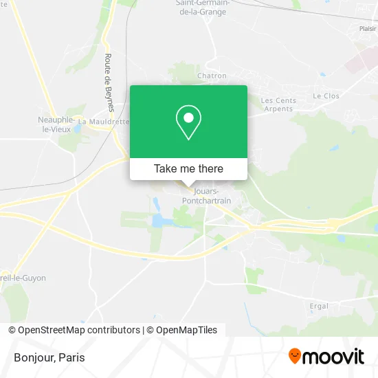 Bonjour map