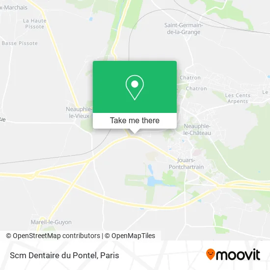 Scm Dentaire du Pontel map