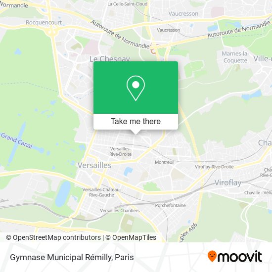 Gymnase Municipal Rémilly map