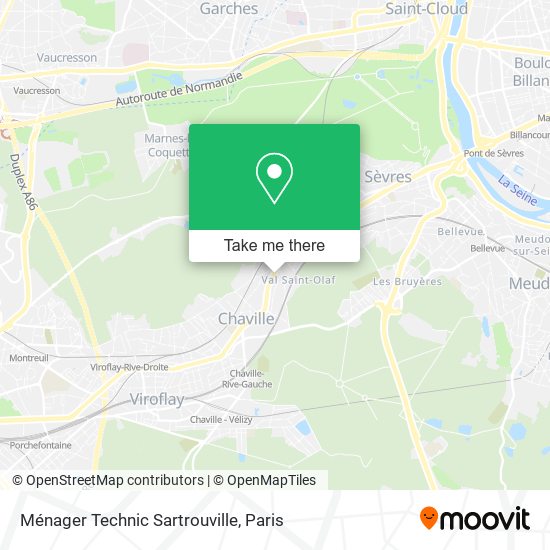 Ménager Technic Sartrouville map