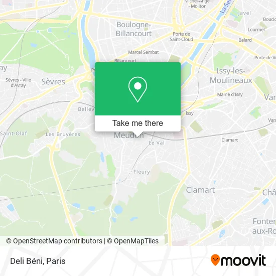Deli Béni map