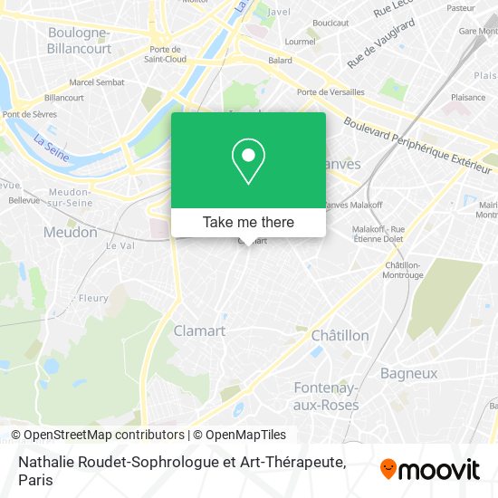 Nathalie Roudet-Sophrologue et Art-Thérapeute map