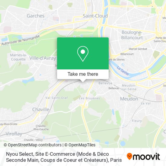 Mapa Nyou Select, Site E-Commerce (Mode & Déco Seconde Main, Coups de Coeur et Créateurs)