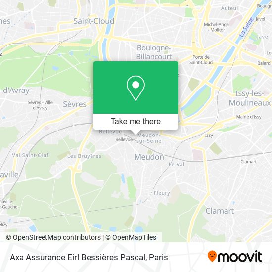 Axa Assurance Eirl Bessières Pascal map