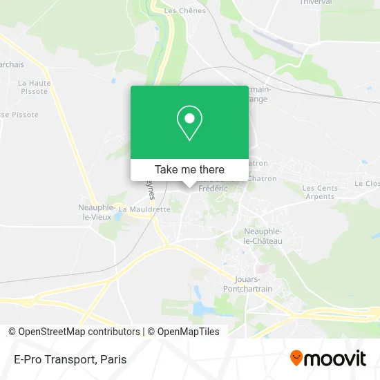 E-Pro Transport map