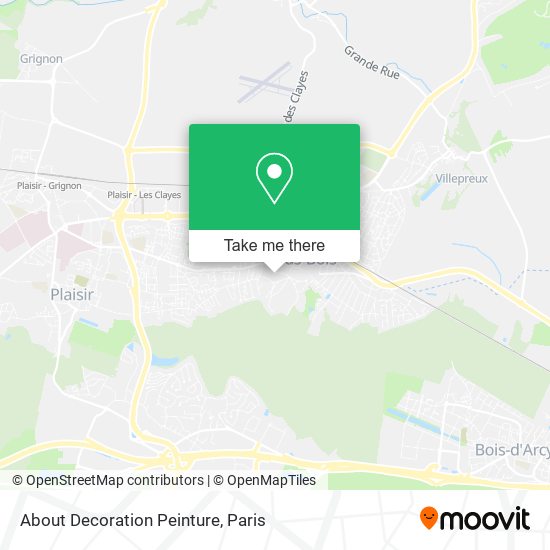 About Decoration Peinture map