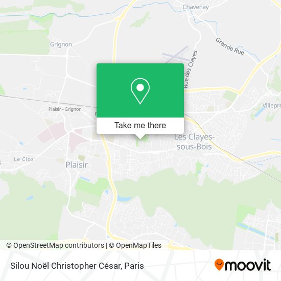 Mapa Silou Noël Christopher César