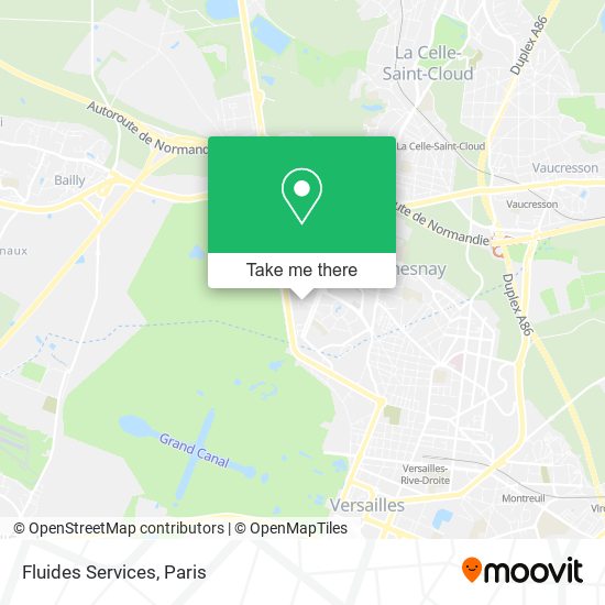 Fluides Services map