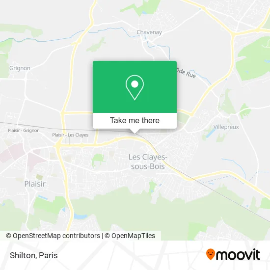 Shilton map