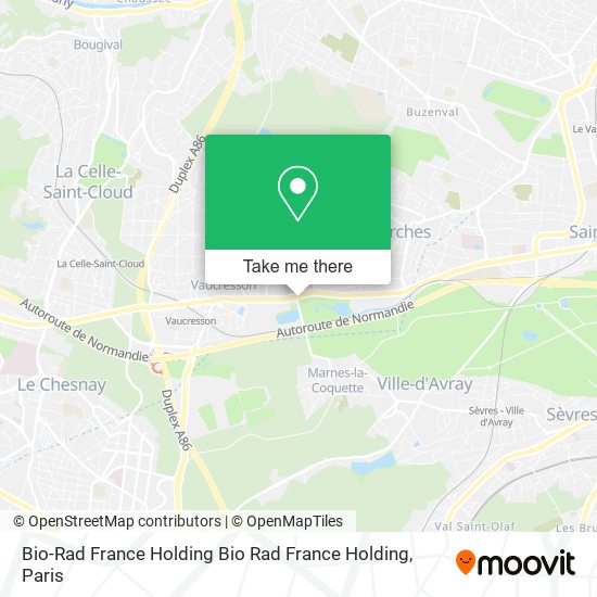Bio-Rad France Holding Bio Rad France Holding map