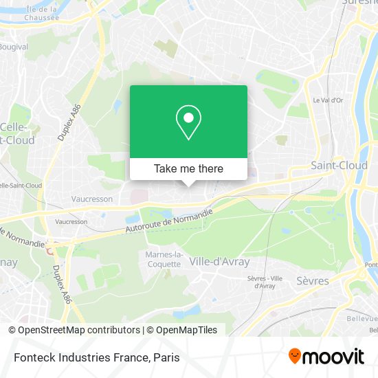 Fonteck Industries France map