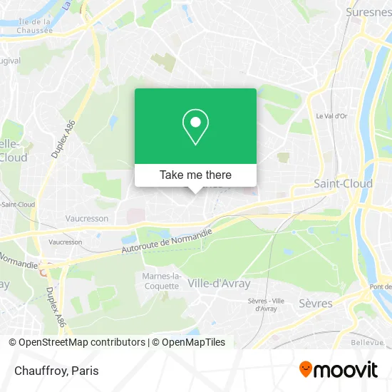 Chauffroy map