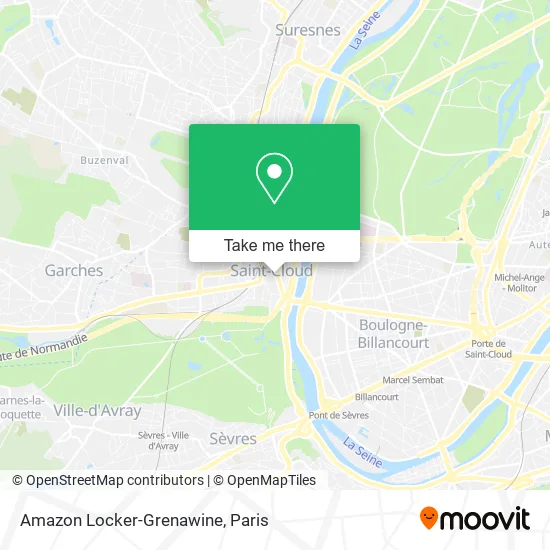 Amazon Locker-Grenawine map