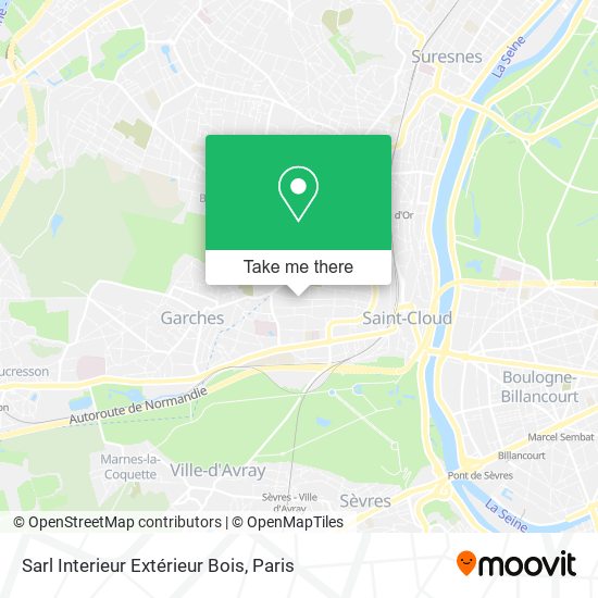Sarl Interieur Extérieur Bois map