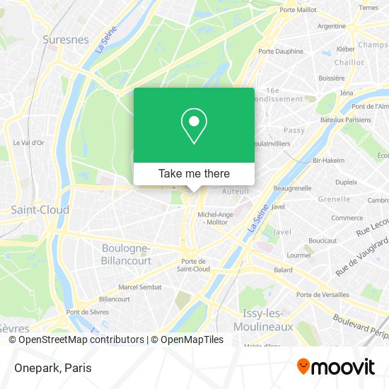 Onepark map