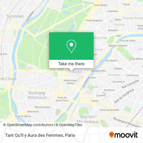 Tant Qu'Il y Aura des Femmes map