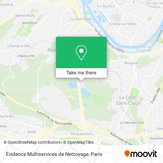 Évidence Multiservices de Nettoyage map