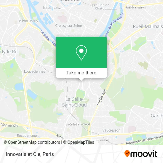 Innovatis et Cie map