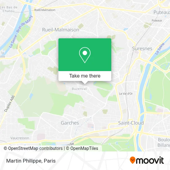 Martin Philippe map