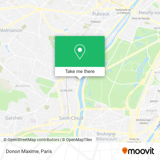 Donon Maxime map
