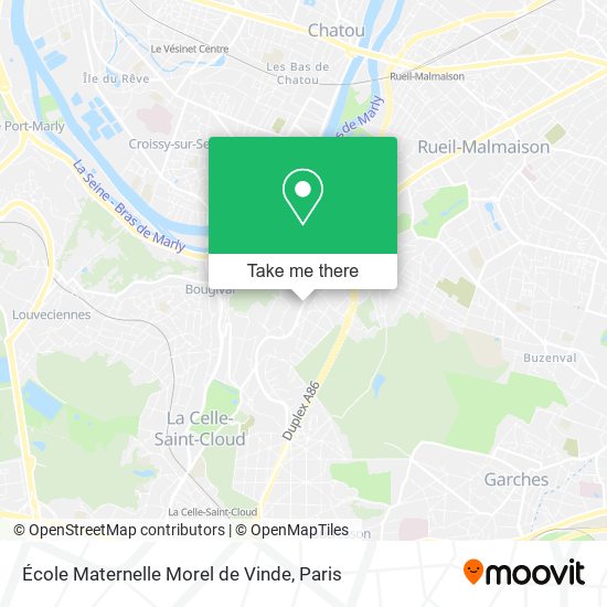 École Maternelle Morel de Vinde map