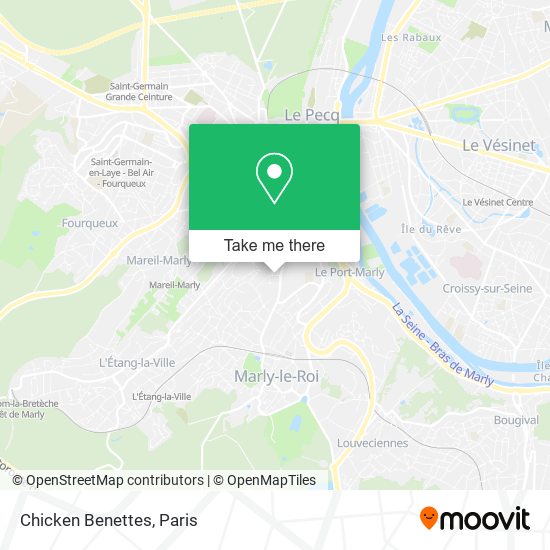 Chicken Benettes map