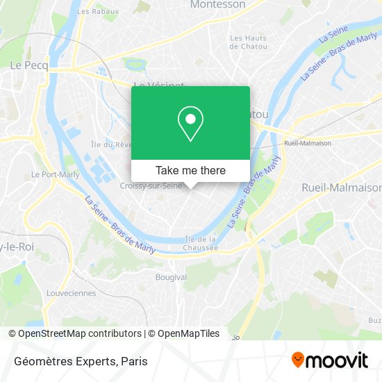 Géomètres Experts map